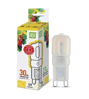 Лампа светодиодная ASD Standart JC Капсула G9 220В 3Вт 270Лм 3000К 16х48мм картинка 